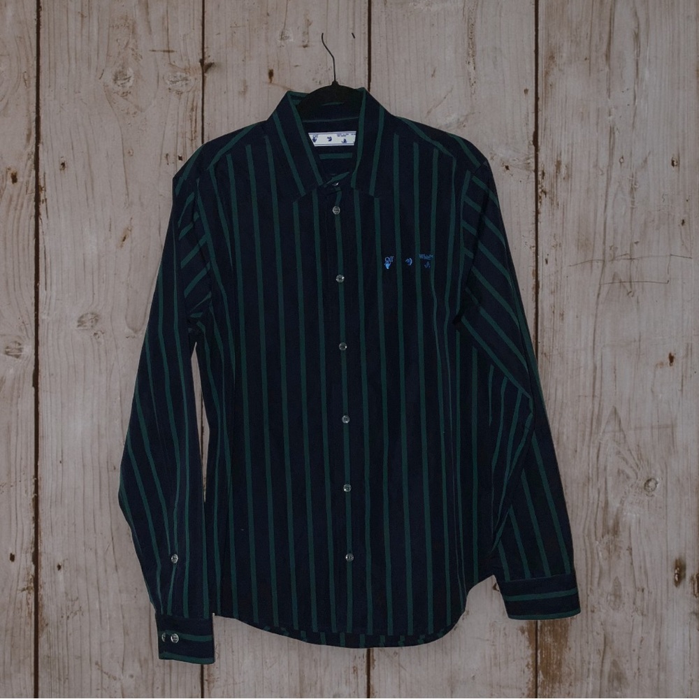 Off white button down